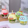 210ml Mini Cartoon Straw Cup